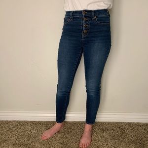 J crew denim! (Button fly)